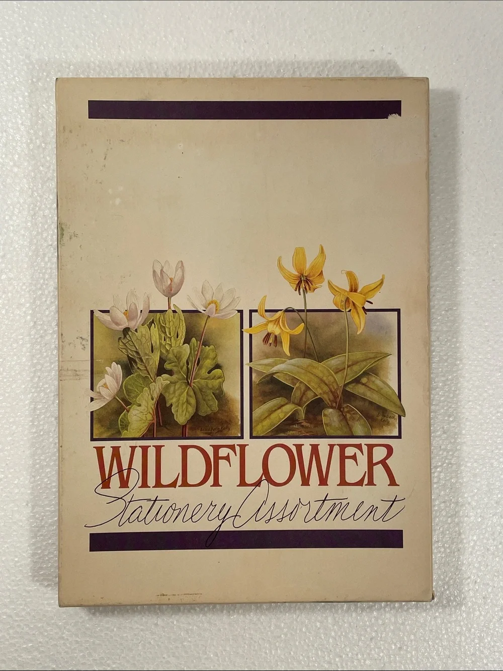 Vintage Wildflower Stationery